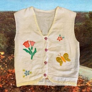 SOLD 🌸 Steal My Sunshine handmade vest